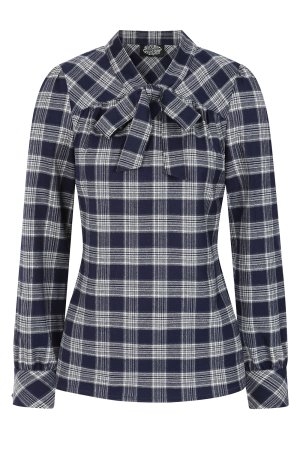 Jemima Tartan Blouse